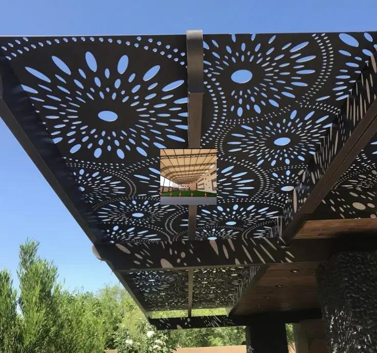 مظلة سيارات متعددة المواقف